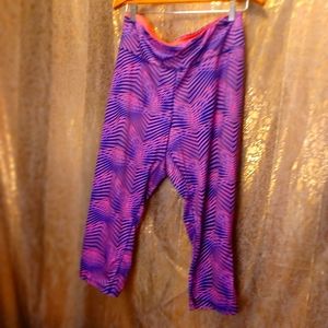 3X women's athletic leggings by RBX. Capri length. Excellent condition.